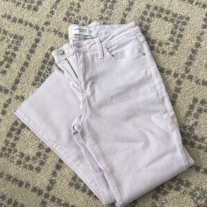 Just Black Women's Lavender Straight Leg Jeans